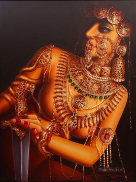 indio Painting - Belleza mortal India